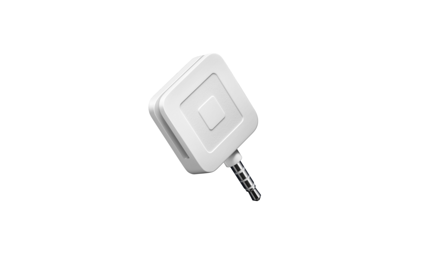 Square cell phone reader attachment